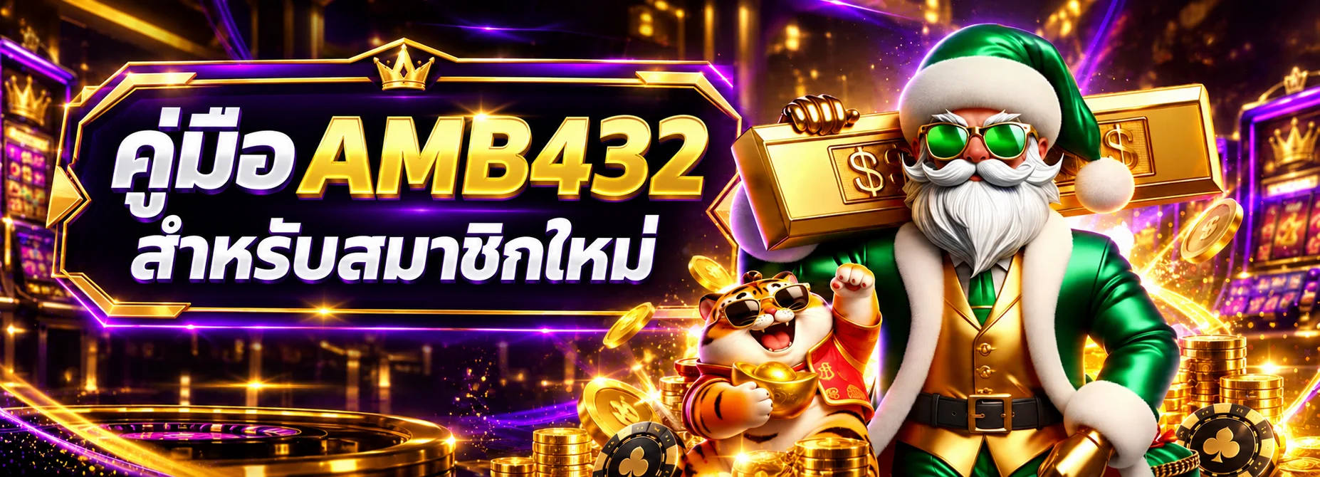 AMB432 คู่มือสมาชิกใหม่ สมัคร เข้าระบบ ฝากถอน